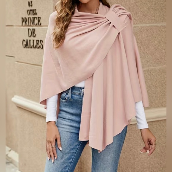 Private Label Accessories - Elegant Windproof Shawl/Wrap